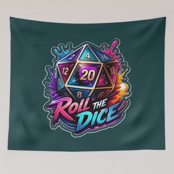 Item preview, Fantastic D20 RPG Dice Adventure designed and sold by MargaretPolanco.