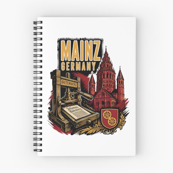 Item preview, Mainz Germany Vintage Travel Tourism designed and sold by TravelersGems.