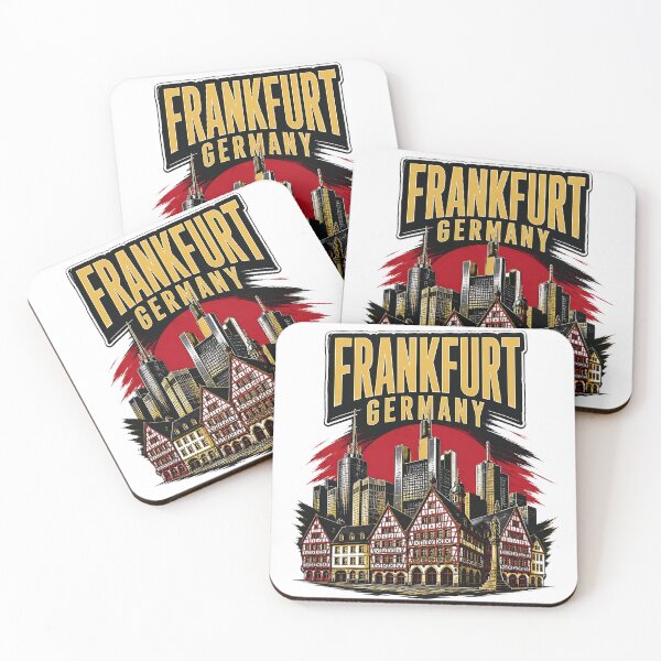 Item preview, Frankfurt Germany Vintage Travel Tourism designed and sold by TravelersGems.