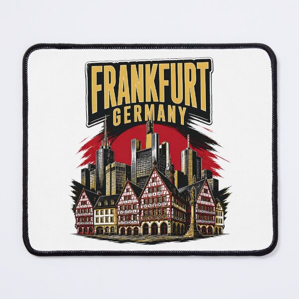 Item preview, Frankfurt Germany Vintage Travel Tourism designed and sold by TravelersGems.