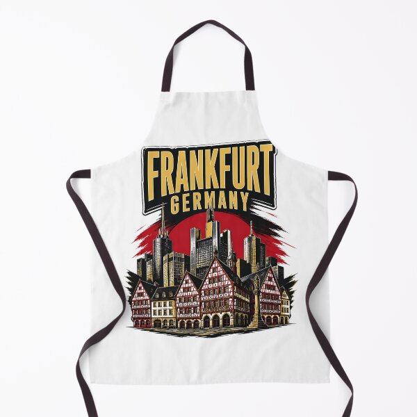 Item preview, Frankfurt Germany Vintage Travel Tourism designed and sold by TravelersGems.