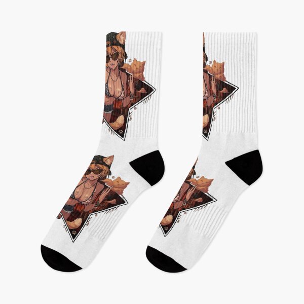 Item preview, Cool Anime Cat Girl - Nekomimi Summer Vibes Streetwear designed and sold by Retro Whiskers.