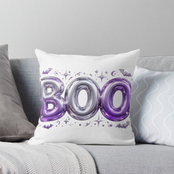 Item preview, Boo Chrome Halloween Shirt — Y2K Bubble Letter Tee designed and sold by unthinkabletees.