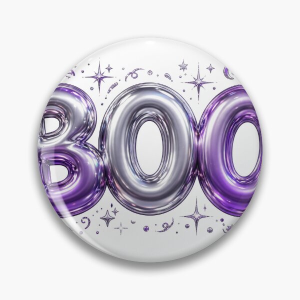 Item preview, Boo Chrome Halloween Shirt — Y2K Bubble Letter Tee designed and sold by unthinkabletees.