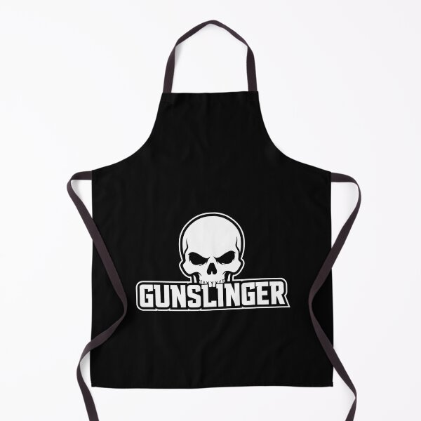 Item preview, Gunslinger Skull Emblem Bold Minimalist White Graphic designed and sold by Enea Kelo.