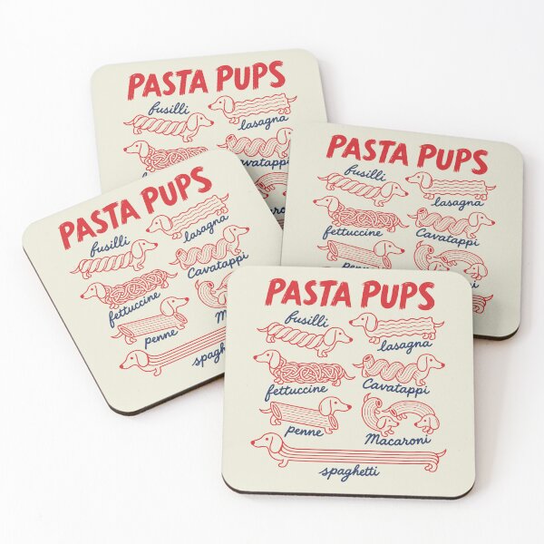 Item preview, Funny Pasta Pups Dachshund Spagetti, Italian Foodie designed and sold by Sallyjoywaxart.