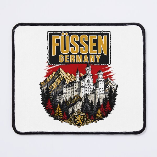 Item preview, Fussen Germany Vintage Travel Tourism designed and sold by TravelersGems.