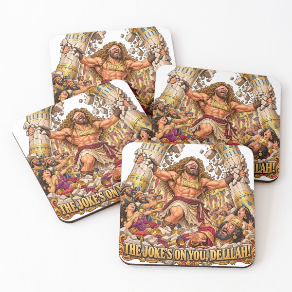 Item preview, Samson — The Joke’s on You, Delilah! designed and sold by PeanutGalSean.