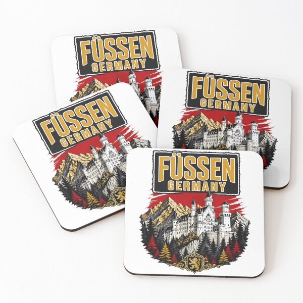 Item preview, Fussen Germany Vintage Travel Tourism designed and sold by TravelersGems.