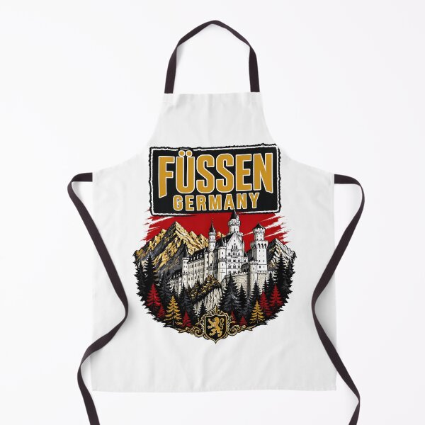 Item preview, Fussen Germany Vintage Travel Tourism designed and sold by TravelersGems.