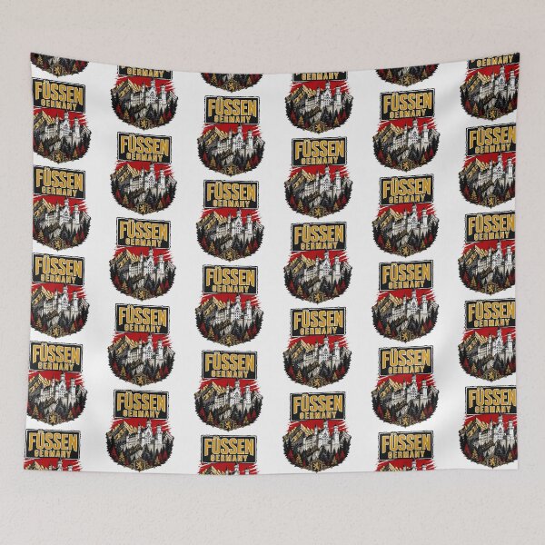 Item preview, Fussen Germany Vintage Travel Tourism designed and sold by TravelersGems.