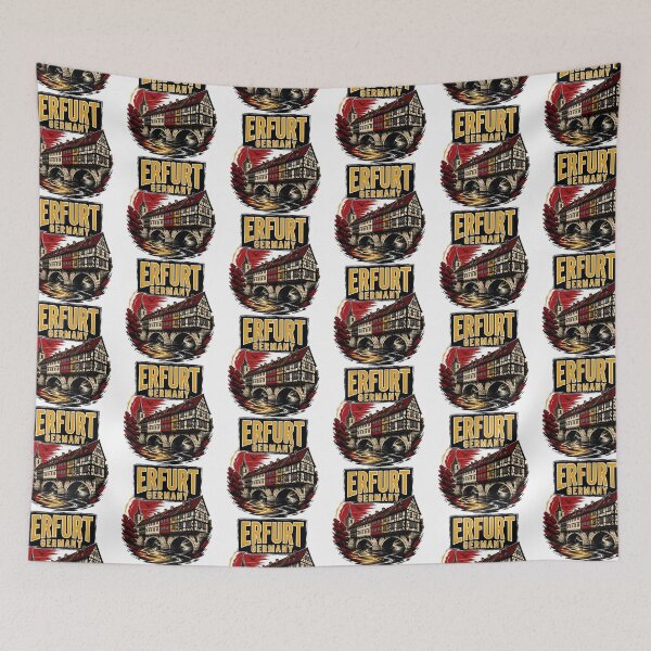 Item preview, Erfurt Germany Vintage Travel Tourism designed and sold by TravelersGems.