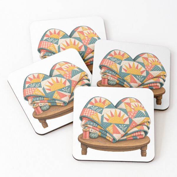 Item preview, Patchwork Sunrise – Quilting designed and sold by SAS-Designer.