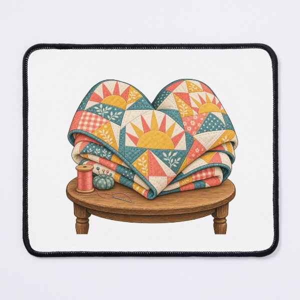 Item preview, Patchwork Sunrise – Quilting designed and sold by SAS-Designer.