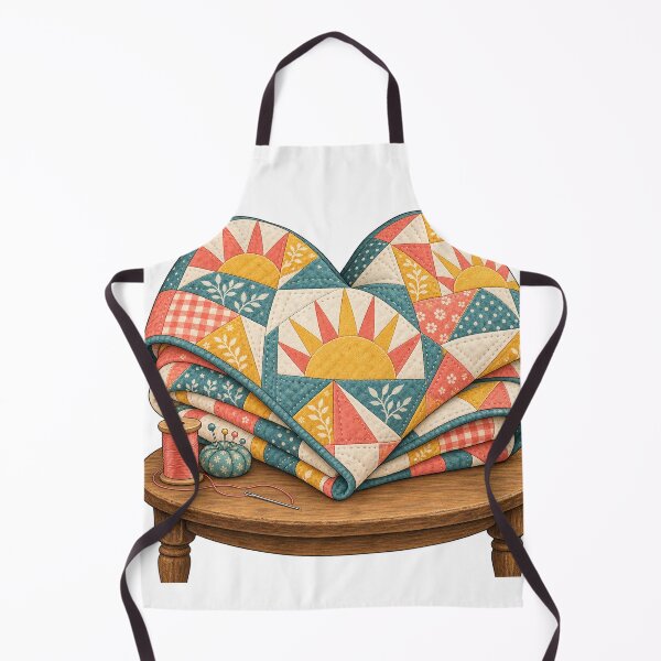 Item preview, Patchwork Sunrise – Quilting designed and sold by SAS-Designer.