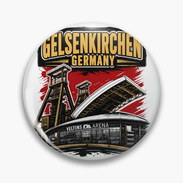 Artikelvorschau, Gelsenkirchen, Deutschland – Vintage-Reisen und Tourismus entworfen und verkauft von TravelersGems.
