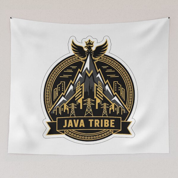 Item preview, Java Tribe Garuda Mountain City Badge Sticker designed and sold by cannsuh.