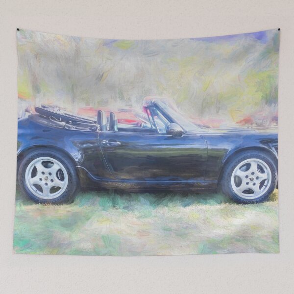 Item preview, 1990 Black 911 Cabriolet designed and sold by RichFrancoCars.
