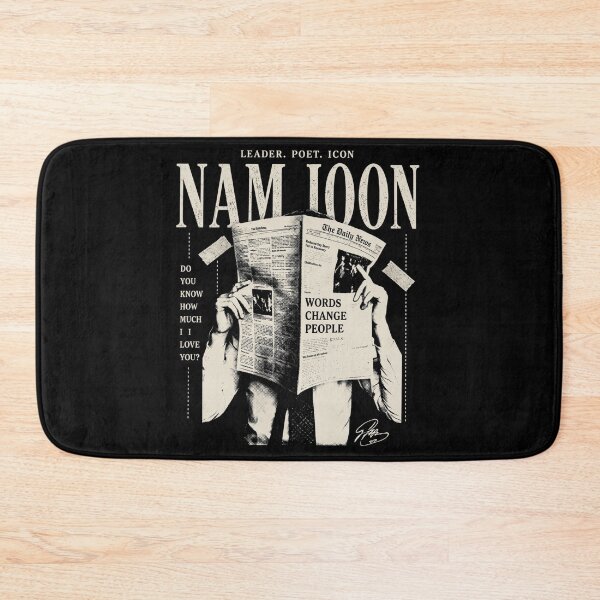 Item preview, Leader. Poet. Icon Nam Joon Do You Know How Much I Love You? Words Change People Kpop BTS RM ARMY designed and sold by winterroseaa.