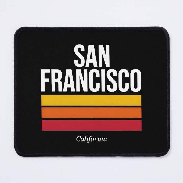 Item preview, San Francisco California Vintage Retro Sunset Stripes designed and sold by Enea Kelo.
