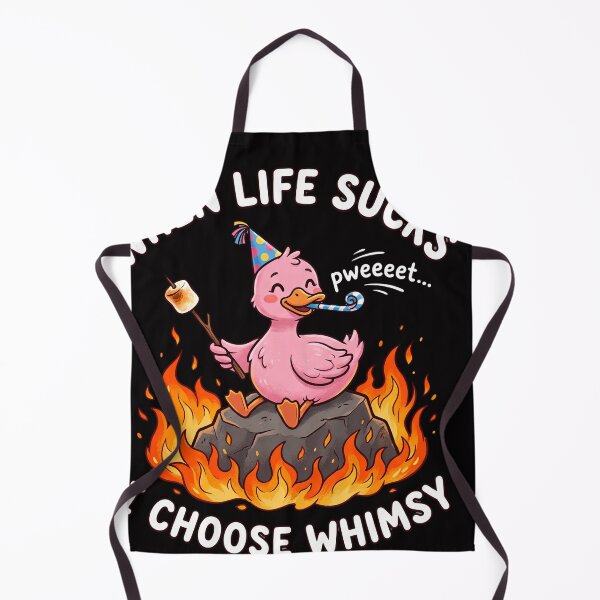 Item preview, When-Life-Sucks-I-Choose-Whimsy-Funny-Goose designed and sold by w66aboo.