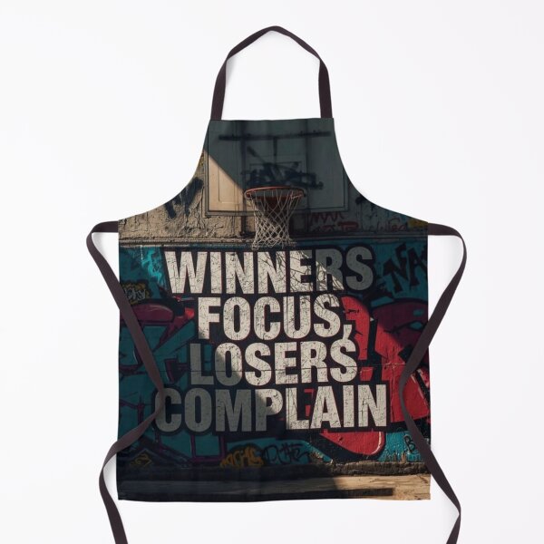 Item preview, Winners Focus Losers Complain – Basketball Graffiti Motivation Design designed and sold by anemiche.