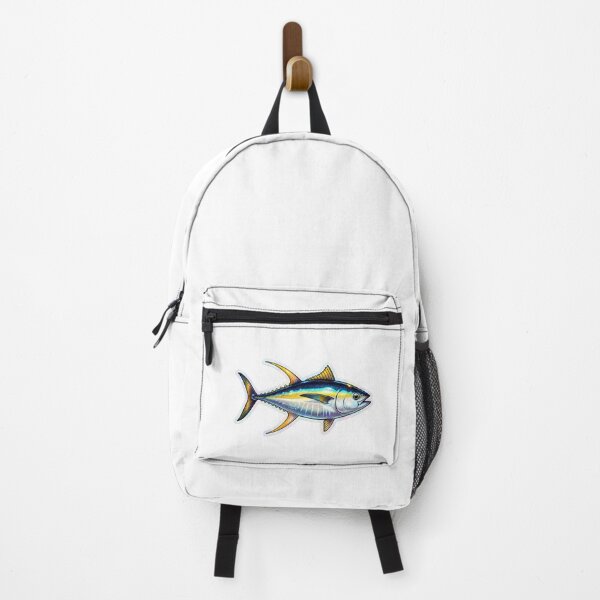 Item preview, Yellowfin Tuna Galaxy Holographic Sticker Art designed and sold by KenworksDigital.