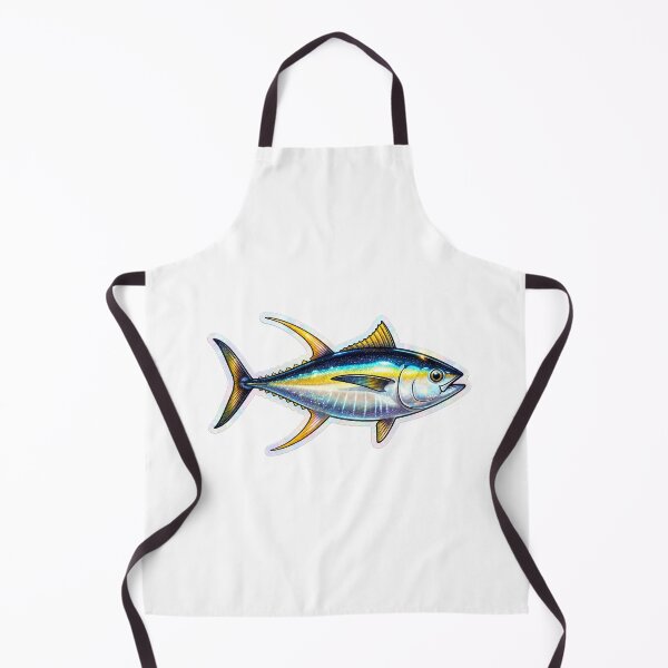 Item preview, Yellowfin Tuna Galaxy Holographic Sticker Art designed and sold by KenworksDigital.