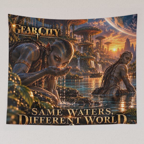 Item preview, Same Waters, Different World designed and sold by GearCity.