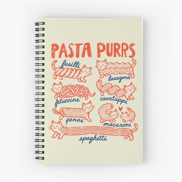 Item preview, Funny  Pasta Purrs, Funny Cat, Italian Pasta Lover, Foodie Cat designed and sold by Sallyjoywaxart.