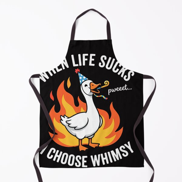 Item preview, Copy of When-Life-Sucks-I-Choose-Whimsy-Funny-Goose designed and sold by w66aboo.