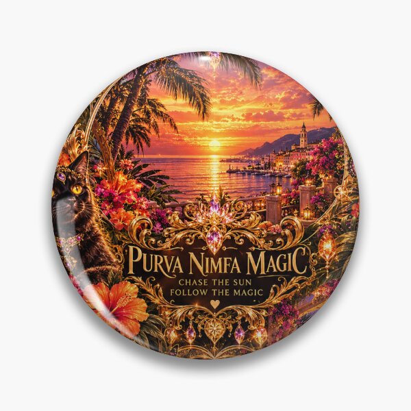Item preview, PURVA NIMFA MAGIC, CHASE THE SUN, FOLLOW THE MAGIC designed and sold by PurvaNimfaMagic.