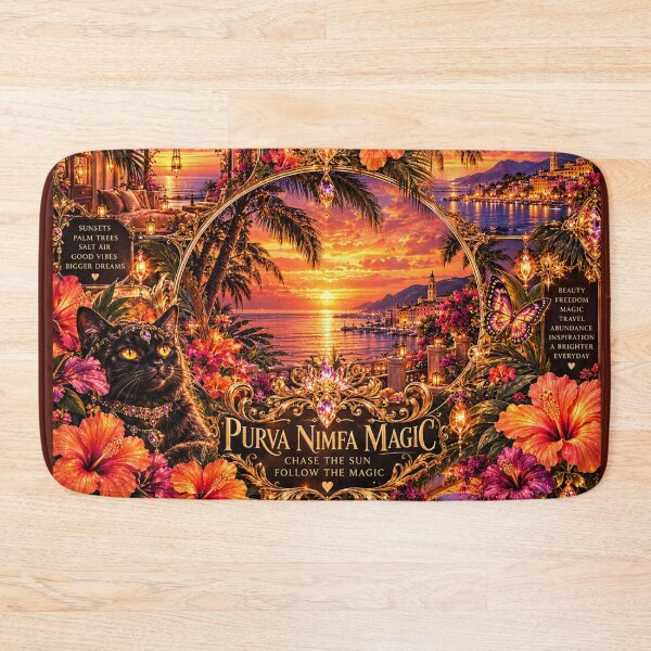 Item preview, PURVA NIMFA MAGIC, CHASE THE SUN, FOLLOW THE MAGIC designed and sold by PurvaNimfaMagic.