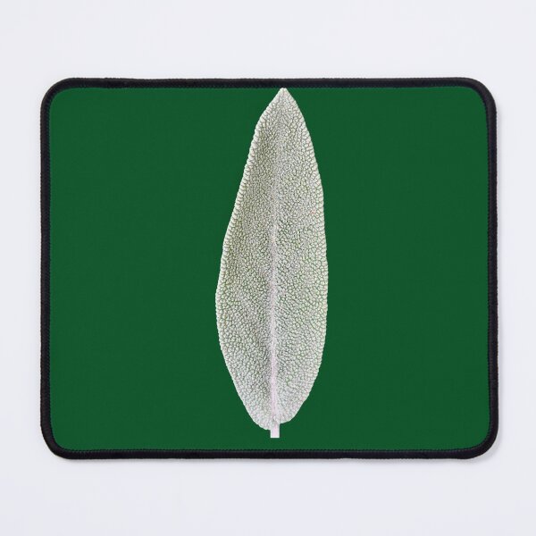Item preview, Sage Leaf on Green Background  designed and sold by happytraveller1.