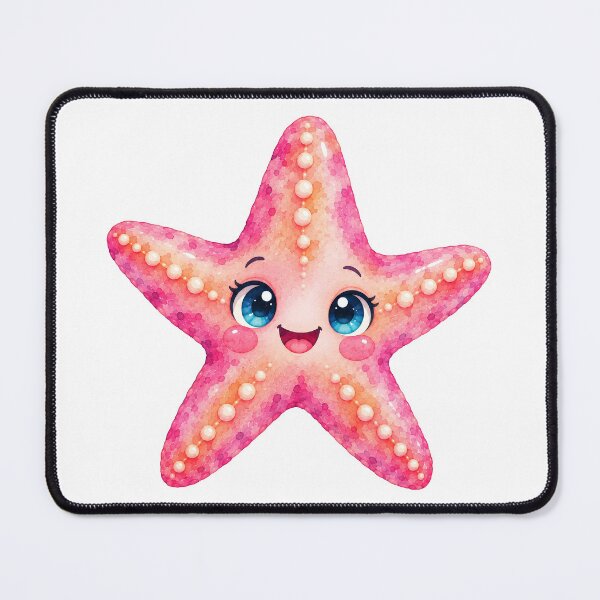 Item preview, Cute pink starfish designed and sold by trendspatterns.