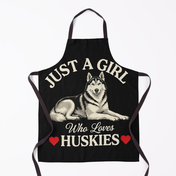 Item preview, Just a Girl Who Loves Huskies designed and sold by 123ks.