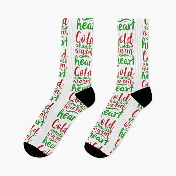 Item preview, Cold Hands Warm Heart Christmas Quote Holiday Vibes designed and sold by FuzionRaptor.