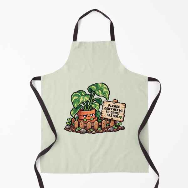Item preview, Please Don't Ask Me to Grow Faster | Cute Plant Humor designed and sold by MrDev.