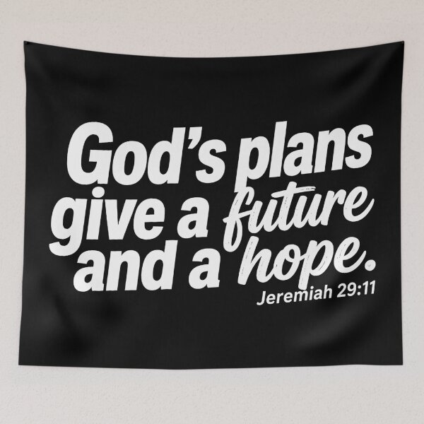 Item preview, Jeremiah 29:11 A Future And A Hope designed and sold by plushism.