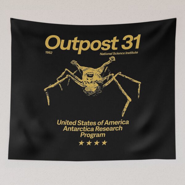 Item preview, Outpost 31 1982 National Science Institute United States Of America Antarctica Research Program The Thing John Carpenter Sci Fi Horror Movie Fan designed and sold by winterroseaa.
