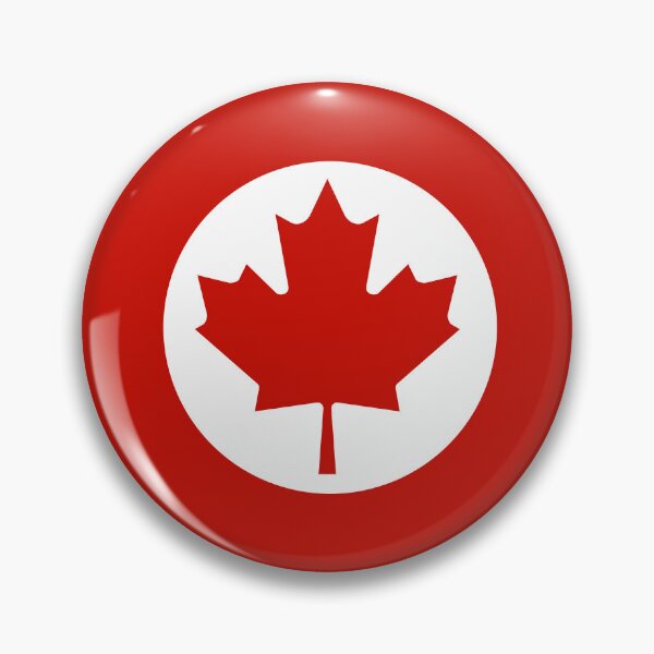 Item preview, 1967 RCAF Centennial Roundel | Canadian Centennial Maple Leaf Aircraft Insignia | Royal Canadian Air Force Aviation Heritage designed and sold by VoglR.