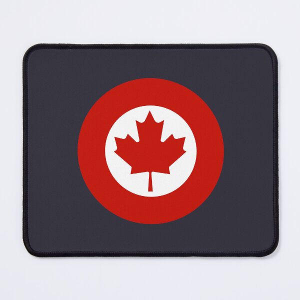 Item preview, 1967 RCAF Centennial Roundel | Canadian Centennial Maple Leaf Aircraft Insignia | Royal Canadian Air Force Aviation Heritage designed and sold by VoglR.