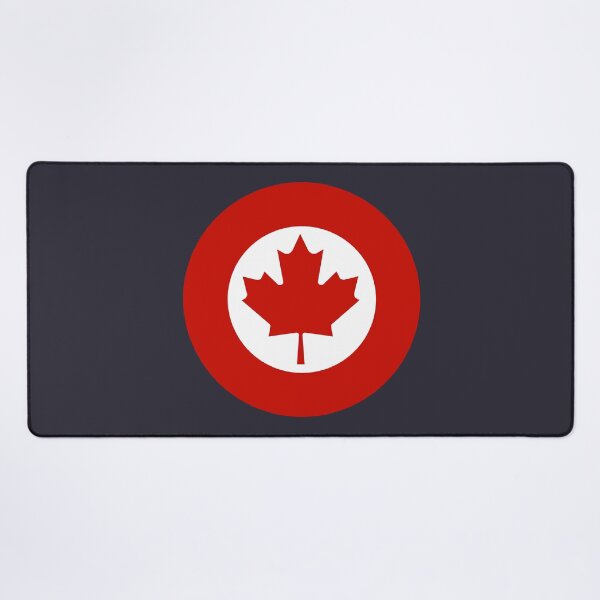 Item preview, 1967 RCAF Centennial Roundel | Canadian Centennial Maple Leaf Aircraft Insignia | Royal Canadian Air Force Aviation Heritage designed and sold by VoglR.