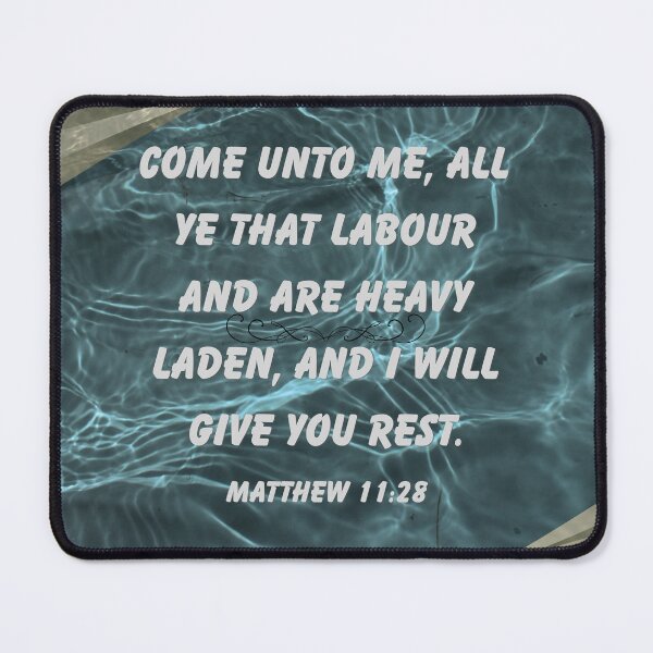 Item preview, Matthew 11:28 designed and sold by DeeFran Designs.