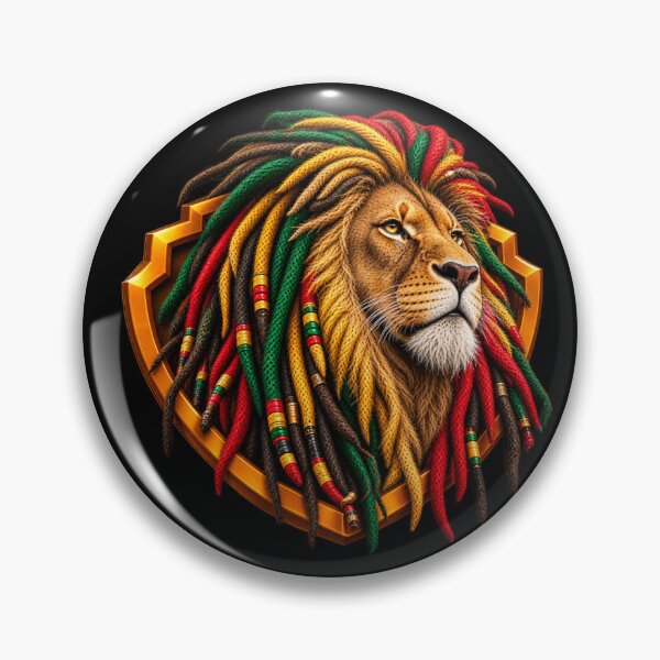 Item preview, Rasta Lion with Dreadlocks – Reggae Lion of Judah - PLUSHIWORLD designed and sold by PLUSHIWORLDtm.