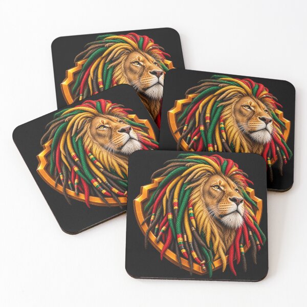 Item preview, Rasta Lion with Dreadlocks – Reggae Lion of Judah - PLUSHIWORLD designed and sold by PLUSHIWORLDtm.