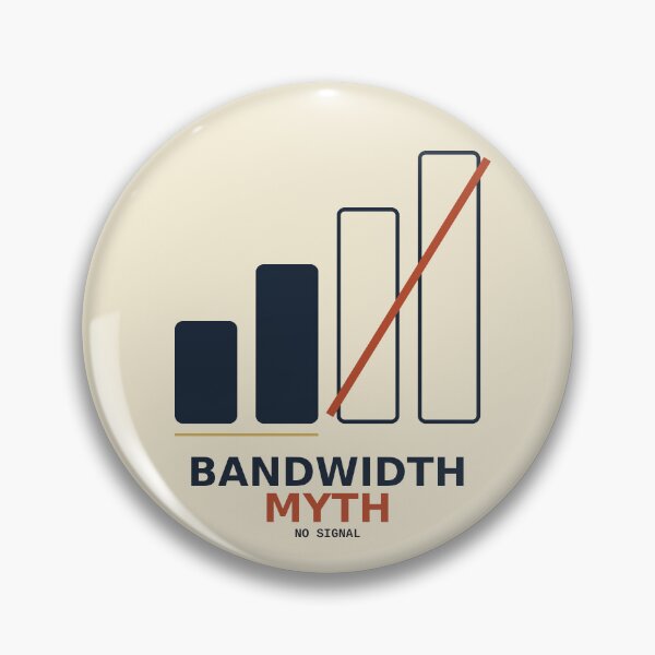 Item preview, Bandwidth: Myth designed and sold by PhoenixTShirtz.
