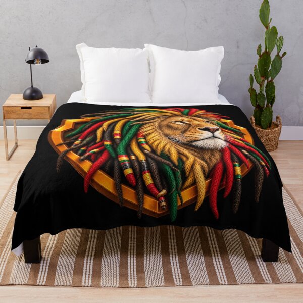 Item preview, Rasta Lion with Dreadlocks – Reggae Lion of Judah - PLUSHIWORLD designed and sold by PLUSHIWORLDtm.