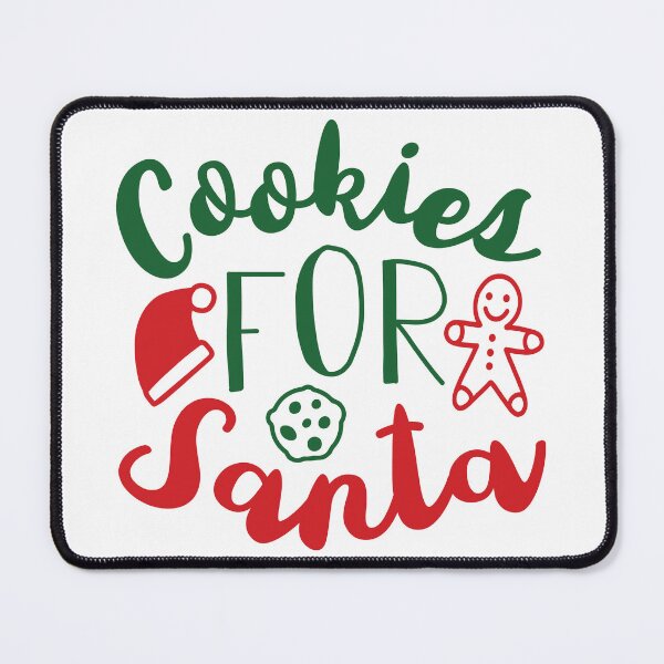 Item preview, Cookies for Santa Cute Christmas Blessing Holiday Design designed and sold by FuzionRaptor.