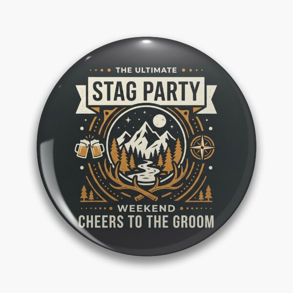 Item preview, Stag Do Party TShirt Tee Top Shirt Original Custom Design (email us for custom) designed and sold by Cool Robot Bro..